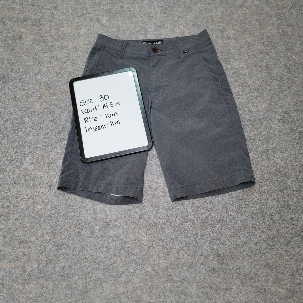 Travis Mathew Size 30 Gray‎ Shorts Mens Golf Casual Flat Front